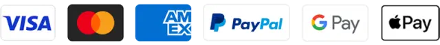 Accepted payment methods